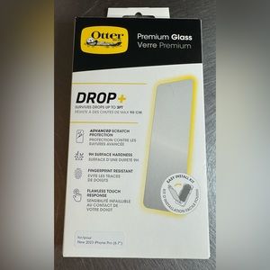 OTTER BOX- Premium Pro Glass Screen Cover iPhone 15 Pro Max. NWT